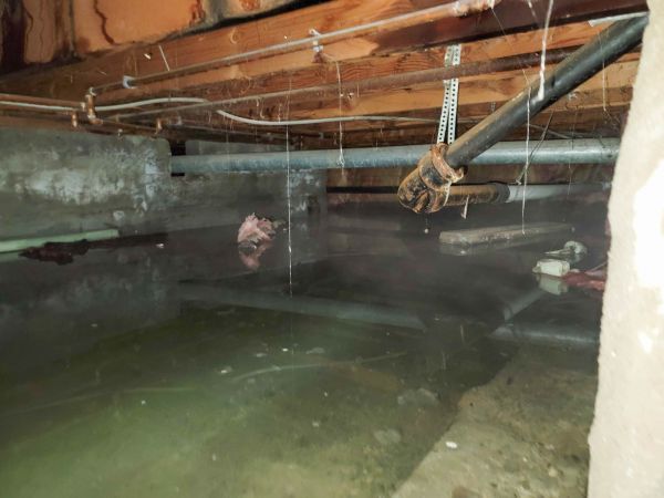 Cost of Crawlspace Drainage in De Pere